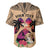 Personalised Polynesian Baseball Jersey Dog Lover With Beagle - Sunset At The Beach LT7 - Polynesian Pride