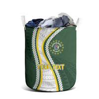 Cook Islands Rugby Personalized Avaiki Laundry Basket GO Kuki LT7 - Polynesian Pride