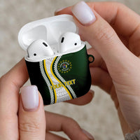 Cook Islands Rugby Personalized Avaiki AirPods Case GO Kuki LT7 - Polynesian Pride