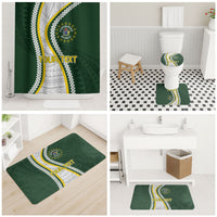 Cook Islands Rugby Personalized Avaiki Bathroom Set GO Kuki LT7 - Polynesian Pride