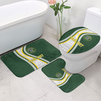 Cook Islands Rugby Personalized Avaiki Bathroom Set GO Kuki LT7 - Polynesian Pride