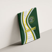 Cook Islands Rugby Personalized Avaiki Canvas Wall Art GO Kuki LT7 - Polynesian Pride