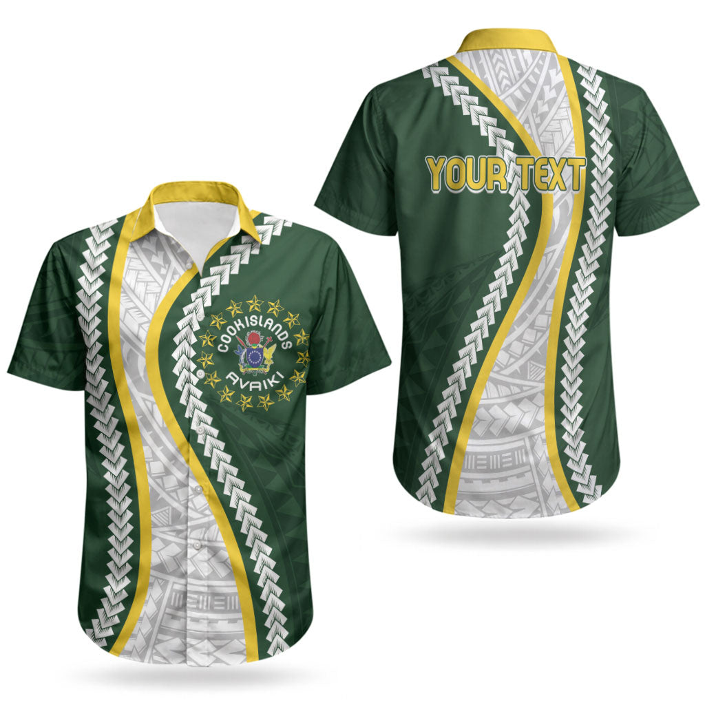 Cook Islands Rugby Personalized Avaiki Couples Matching Off Shoulder Maxi Dress and Hawaiian Shirt GO Kuki LT7 - Polynesian Pride