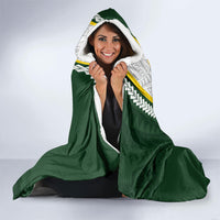 Cook Islands Rugby Personalized Avaiki Hooded Blanket GO Kuki LT7 - Polynesian Pride