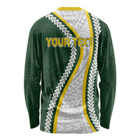 Cook Islands Rugby Personalized Avaiki Long Sleeve Shirt GO Kuki LT7 - Polynesian Pride
