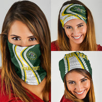 Cook Islands Rugby Personalized Avaiki Neck Gaiter GO Kuki LT7 - Polynesian Pride