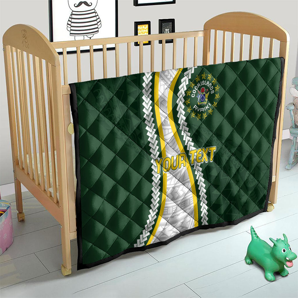 Cook Islands Rugby Personalized Avaiki Quilt GO Kuki LT7 - Polynesian Pride