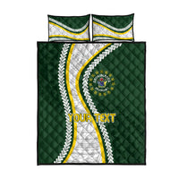 Cook Islands Rugby Personalized Avaiki Quilt Bed Set GO Kuki LT7 - Polynesian Pride