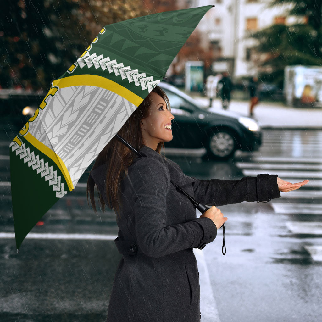 Cook Islands Rugby Personalized Avaiki Umbrella GO Kuki LT7 - Polynesian Pride