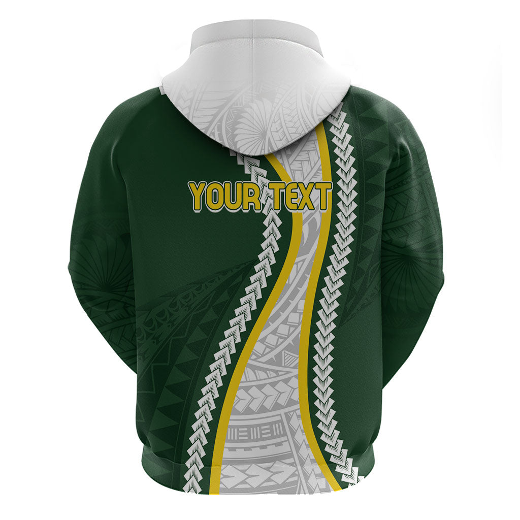 Cook Islands Rugby Personalized Avaiki Zip Hoodie GO Kuki LT7 - Polynesian Pride