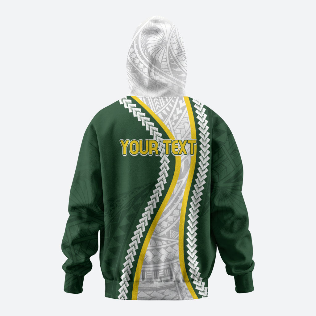 Cook Islands Rugby Personalized Avaiki Zip Hoodie GO Kuki LT7 - Polynesian Pride