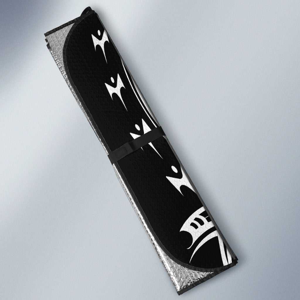 New Zealand Darts Personalized Hei Manaia Auto Sun Shade Classic Kowhaiwhai LT7 - Polynesian Pride
