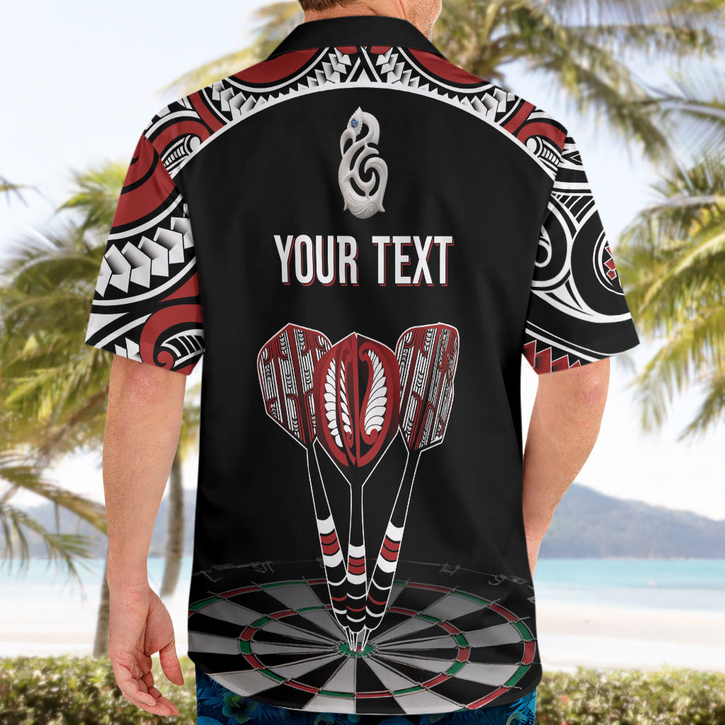 New Zealand Darts Personalized Hei Manaia Hawaiian Shirt Classic Kowhaiwhai LT7 - Polynesian Pride
