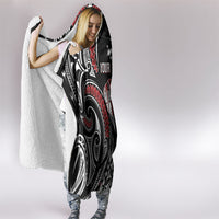 New Zealand Darts Personalized Hei Manaia Hooded Blanket Classic Kowhaiwhai LT7 - Polynesian Pride