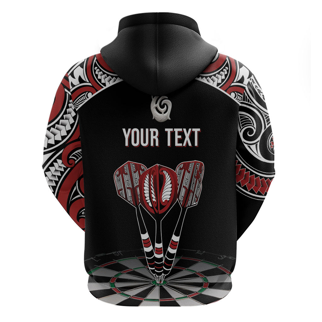 New Zealand Darts Personalized Hei Manaia Hoodie Classic Kowhaiwhai LT7 - Polynesian Pride