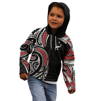 New Zealand Darts Personalized Hei Manaia Kid Hoodie Classic Kowhaiwhai LT7 - Polynesian Pride