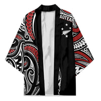 New Zealand Darts Personalized Hei Manaia Kimono Classic Kowhaiwhai LT7 Unisex Black - Polynesian Pride