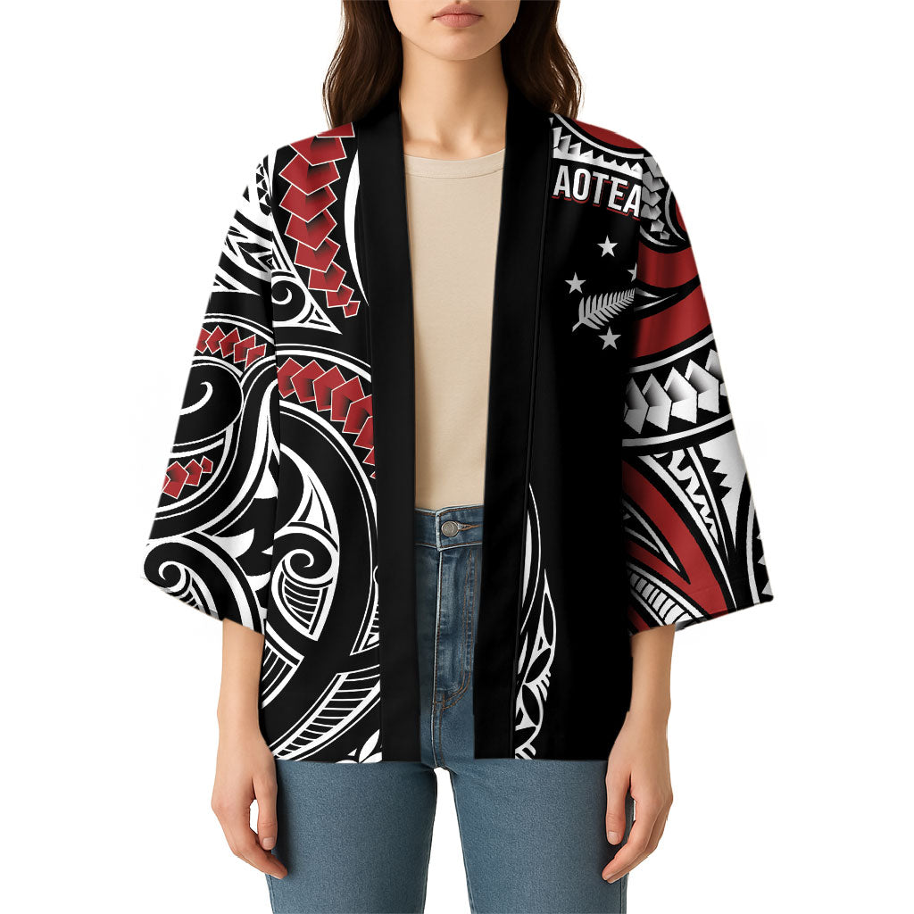 New Zealand Darts Personalized Hei Manaia Kimono Classic Kowhaiwhai LT7 - Polynesian Pride