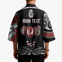 New Zealand Darts Personalized Hei Manaia Kimono Classic Kowhaiwhai LT7 - Polynesian Pride