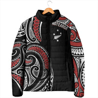 New Zealand Darts Personalized Hei Manaia Padded Jacket Classic Kowhaiwhai LT7 - Polynesian Pride