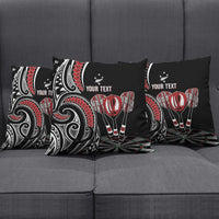 New Zealand Darts Personalized Hei Manaia Pillow Cover Classic Kowhaiwhai LT7 - Polynesian Pride