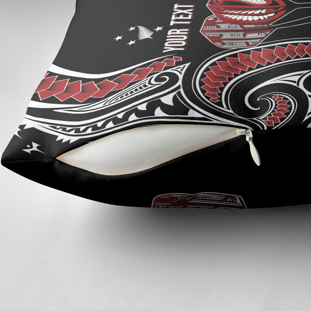 New Zealand Darts Personalized Hei Manaia Pillow Cover Classic Kowhaiwhai LT7 - Polynesian Pride