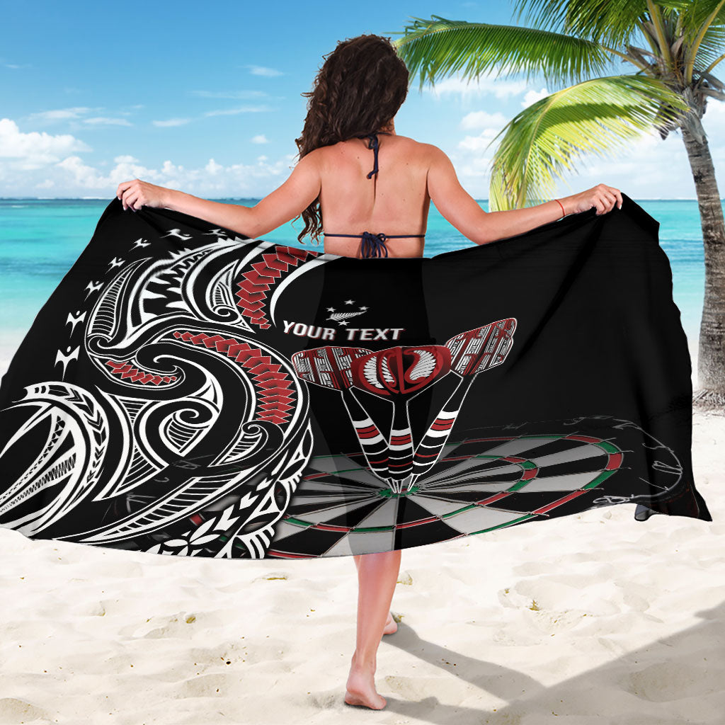 New Zealand Darts Personalized Hei Manaia Sarong Classic Kowhaiwhai LT7 - Polynesian Pride