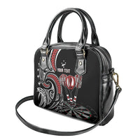 New Zealand Darts Personalized Hei Manaia Shoulder Handbag Classic Kowhaiwhai LT7 - Polynesian Pride