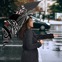 New Zealand Darts Personalized Hei Manaia Umbrella Classic Kowhaiwhai LT7 - Polynesian Pride