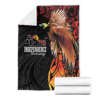 Papua New Guinea Blanket Grunge Style 49th Independence Anni LT7 - Polynesian Pride