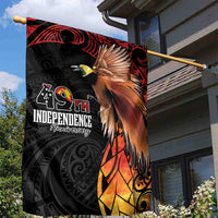 Papua New Guinea Garden Flag Grunge Style 49th Independence Anni LT7 - Polynesian Pride