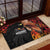 Papua New Guinea Rubber Doormat Grunge Style 49th Independence Anni