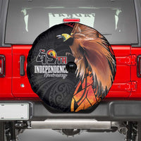 Papua New Guinea Spare Tire Cover Grunge Style 49th Independence Anni LT7 - Polynesian Pride