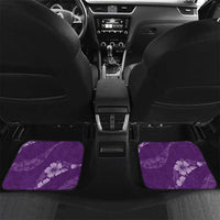 Aloha Hawaii Floral Tapa Car Mats Patchwork Violet - Polynesian Pride