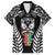 personalised-kia-kaha-te-reo-maori-family-matching-off-shoulder-short-dress-and-hawaiian-shirt-hei-tiki-mix-koru-black