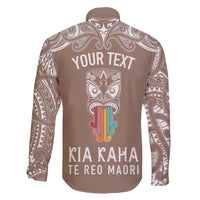personalised-kia-kaha-te-reo-maori-family-matching-mermaid-dress-and-hawaiian-shirt-hei-tiki-mix-koru-brown