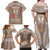 personalised-kia-kaha-te-reo-maori-family-matching-off-shoulder-long-sleeve-dress-and-hawaiian-shirt-hei-tiki-mix-koru-brown