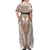 personalised-kia-kaha-te-reo-maori-off-shoulder-maxi-dress-hei-tiki-mix-koru-brown