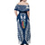 personalised-kia-kaha-te-reo-maori-family-matching-off-shoulder-maxi-dress-and-hawaiian-shirt-hei-tiki-mix-koru-navy-blue