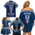 personalised-kia-kaha-te-reo-maori-family-matching-off-shoulder-short-dress-and-hawaiian-shirt-hei-tiki-mix-koru-navy-blue