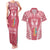 personalised-kia-kaha-te-reo-maori-couples-matching-tank-maxi-dress-and-hawaiian-shirt-hei-tiki-mix-koru-pink