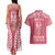 personalised-kia-kaha-te-reo-maori-couples-matching-tank-maxi-dress-and-hawaiian-shirt-hei-tiki-mix-koru-pink