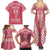 personalised-kia-kaha-te-reo-maori-family-matching-summer-maxi-dress-and-hawaiian-shirt-hei-tiki-mix-koru-pink