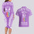 personalised-kia-kaha-te-reo-maori-couples-matching-long-sleeve-bodycon-dress-and-hawaiian-shirt-hei-tiki-mix-koru-purple