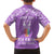 personalised-kia-kaha-te-reo-maori-family-matching-off-shoulder-long-sleeve-dress-and-hawaiian-shirt-hei-tiki-mix-koru-purple