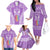 personalised-kia-kaha-te-reo-maori-family-matching-off-shoulder-long-sleeve-dress-and-hawaiian-shirt-hei-tiki-mix-koru-purple