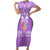 personalised-kia-kaha-te-reo-maori-family-matching-short-sleeve-bodycon-dress-and-hawaiian-shirt-hei-tiki-mix-koru-purple