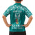 personalised-kia-kaha-te-reo-maori-family-matching-long-sleeve-bodycon-dress-and-hawaiian-shirt-hei-tiki-mix-koru-teal