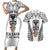 personalised-kia-kaha-te-reo-maori-couples-matching-short-sleeve-bodycon-dress-and-hawaiian-shirt-hei-tiki-mix-koru-white