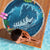 Outrigger Canoe Blue Beach Blanket On The Waves